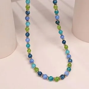 3PCS Gemstone Beaded Set